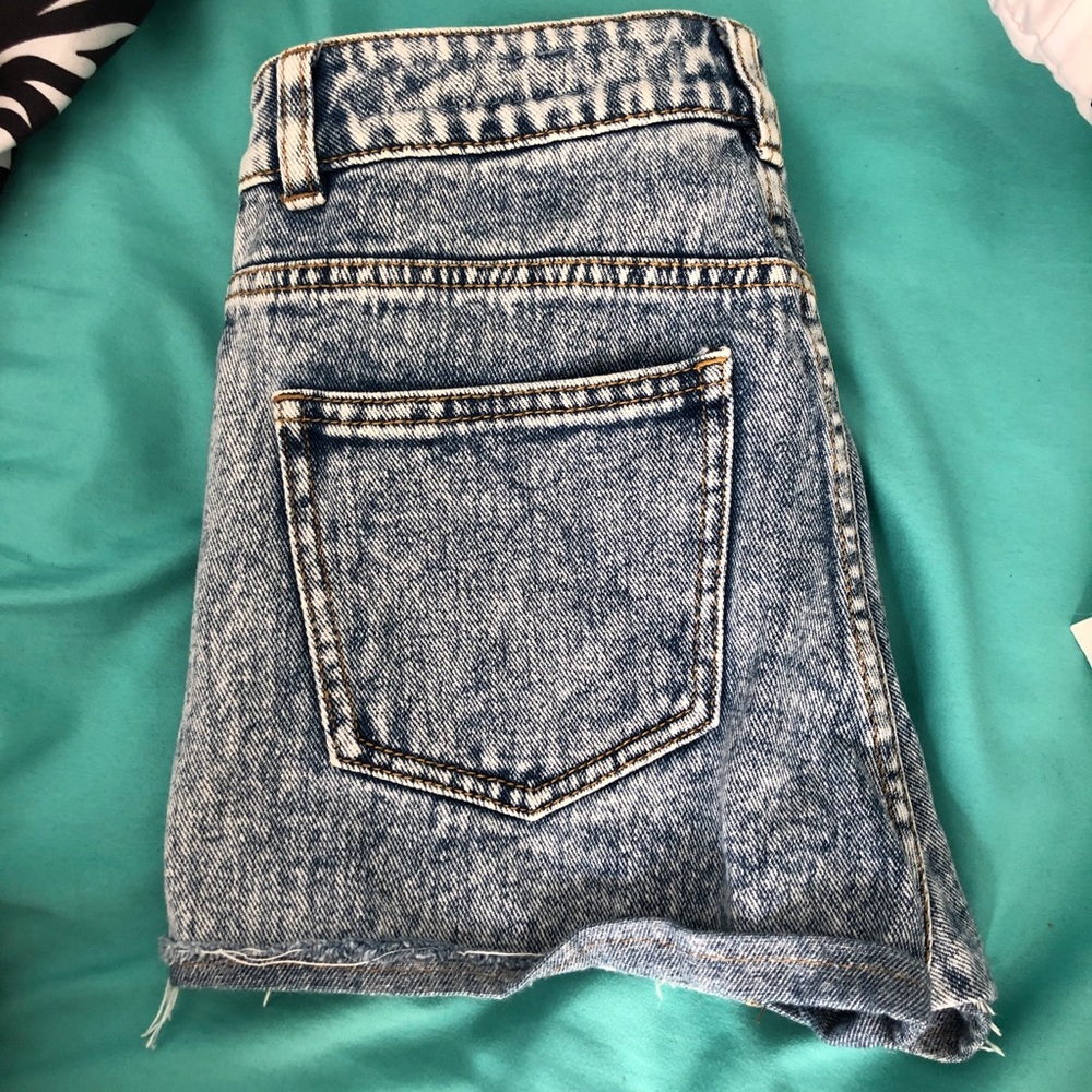 High rise shorts